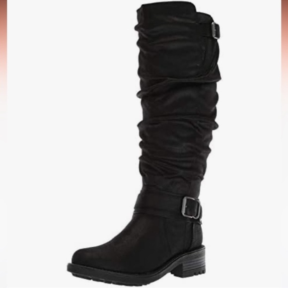 CARLOS BY CARLOS SANTANA Selena Slouchy High Black Boots Size 8.5 NEW - Picture 10 of 11